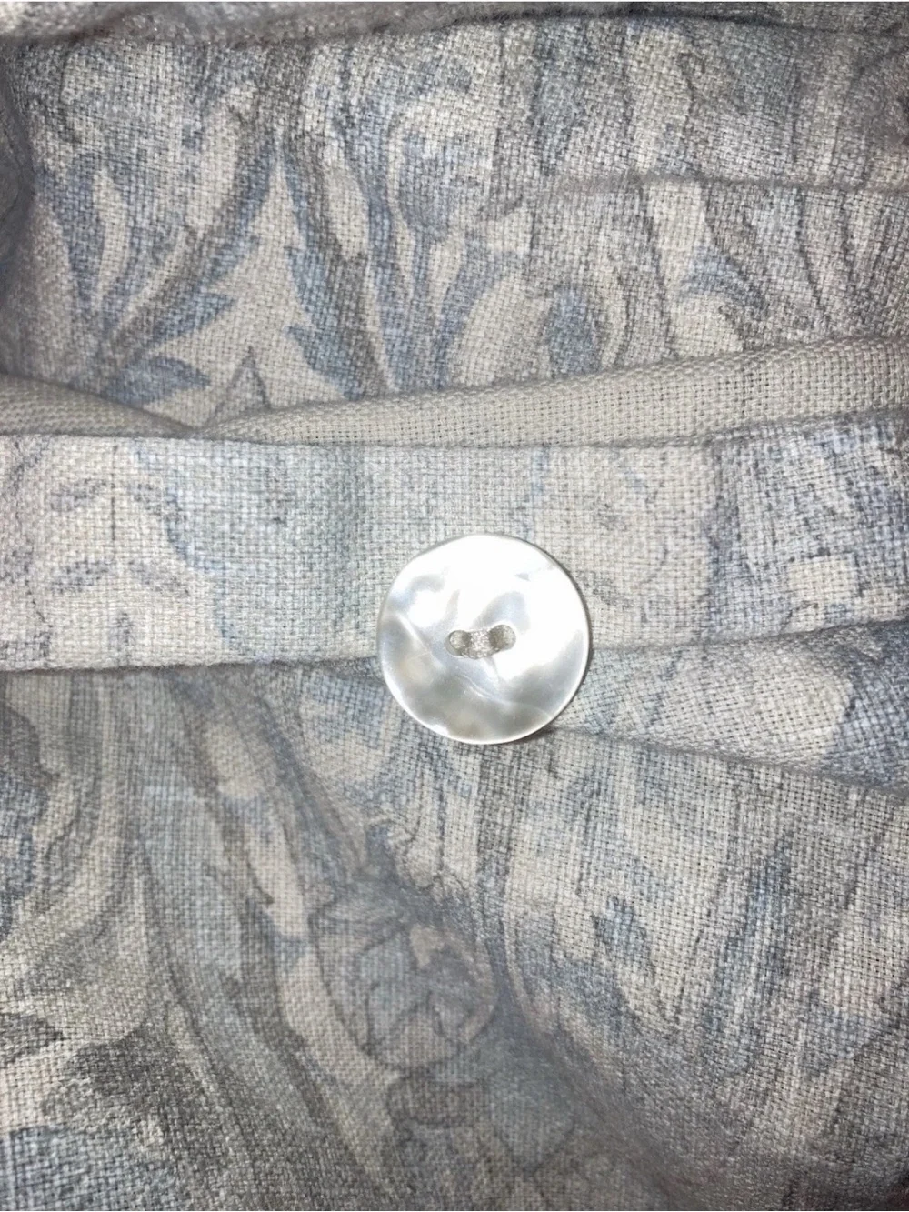Restoration Hardware Light Gray Damask Comforter